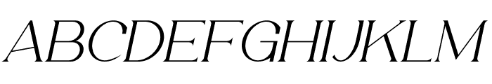 Willy Moody Italic Font UPPERCASE