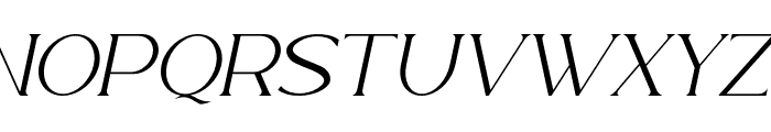 Willy Moody Italic Font UPPERCASE
