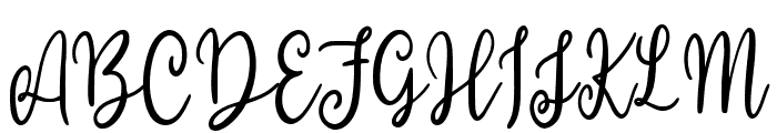 Willyast-Regular Font UPPERCASE