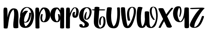 Willylove Font LOWERCASE