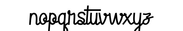 Wimsyshine Regular Font LOWERCASE