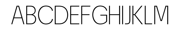 Wincent Extra Light Font LOWERCASE