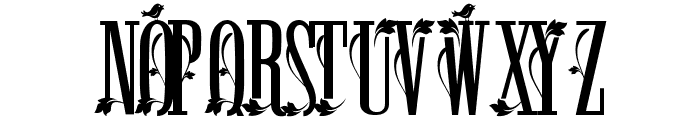 Winchester Ornate Font UPPERCASE