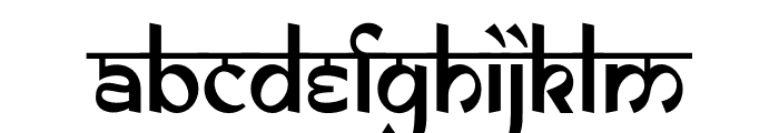 Windhavi Font LOWERCASE