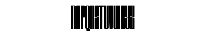 Windstone Black Ultra Condensed Font UPPERCASE