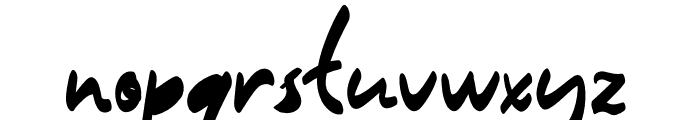 Windy Beach Font LOWERCASE