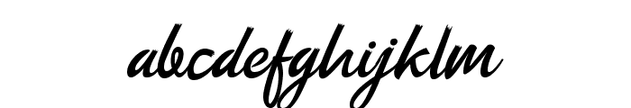 Windy Browny Regular Font LOWERCASE