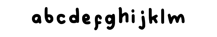 Wingko Babat Regular Font LOWERCASE