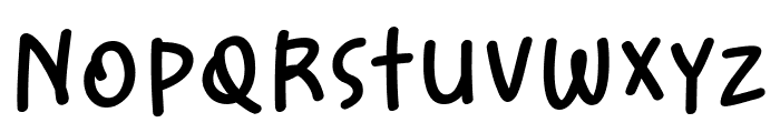 Winsome Marker Font LOWERCASE