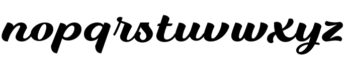 WinstonScript-Regular Font LOWERCASE