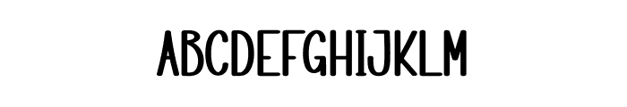 Winter Bright Font LOWERCASE