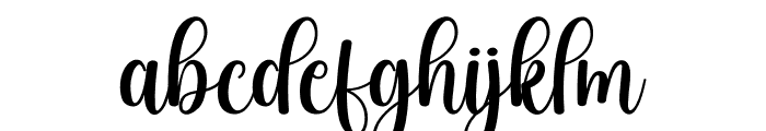 Winter Eastern Font LOWERCASE