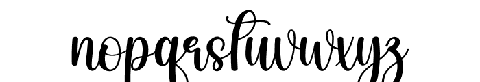 Winter Eastern Font LOWERCASE