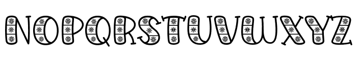 Winter Field Font UPPERCASE
