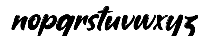 Winter Glisten Font LOWERCASE