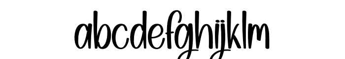 Winter Highland Font LOWERCASE