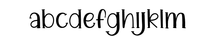 Winter Signature Font LOWERCASE