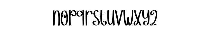 Winter Solstice Font LOWERCASE