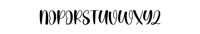 Winter Stories Font LOWERCASE