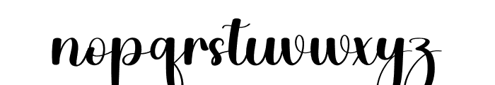 Winter Window Font LOWERCASE