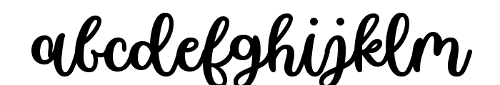 Winter in March Font LOWERCASE