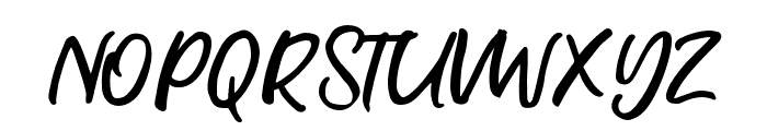 WinterAndChristmas-Regular Font UPPERCASE