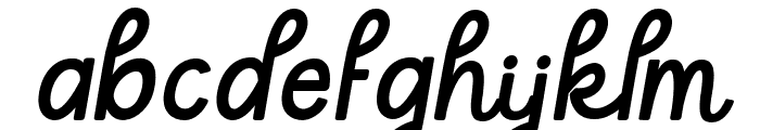 WinterMoodboard-Italic Font LOWERCASE