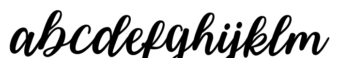 WinterStory Font LOWERCASE