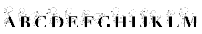 Winter Font LOWERCASE