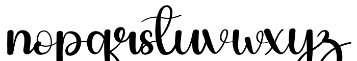 Winterclas Font LOWERCASE