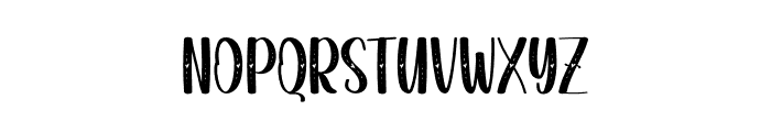 Wintering Font LOWERCASE