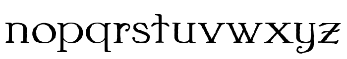 Winterveil Font LOWERCASE