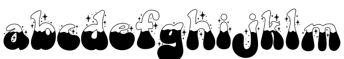 Wintery Groovy Font LOWERCASE