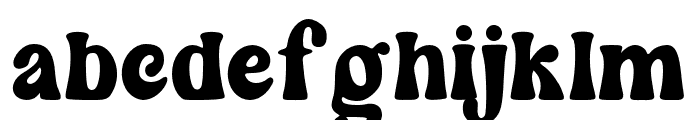 Wintter-Regular Font LOWERCASE