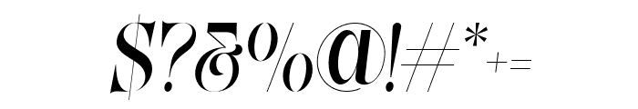 Wiraile Italic Font OTHER CHARS