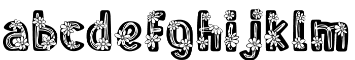 Wire Daisy Font LOWERCASE