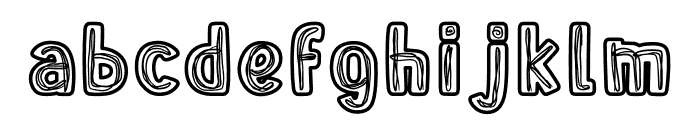 Wire-Line Font LOWERCASE