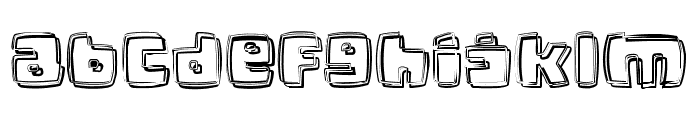 Wire Regular Font LOWERCASE