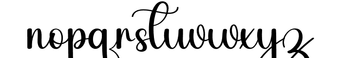 Wish Boho Font LOWERCASE