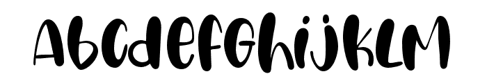 WishRain Font LOWERCASE