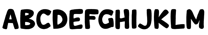 Wishcar Moundy Font LOWERCASE