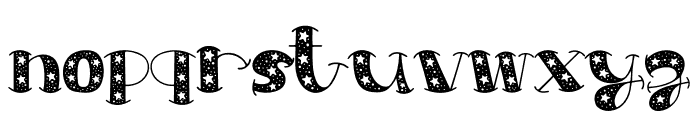 Wished Star Black Font LOWERCASE