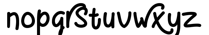 Wished Font LOWERCASE