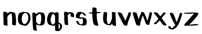 Wishes and Time BP Regular Font LOWERCASE