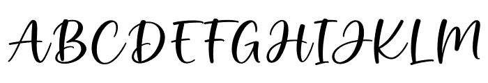 Wishful Font UPPERCASE