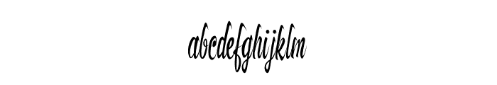 Wishline Omiley Font LOWERCASE