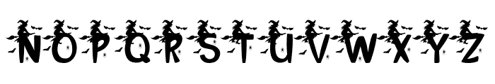 Witch Broom Font UPPERCASE