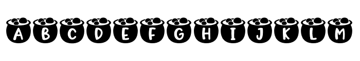 Witch Cauldrons Font LOWERCASE