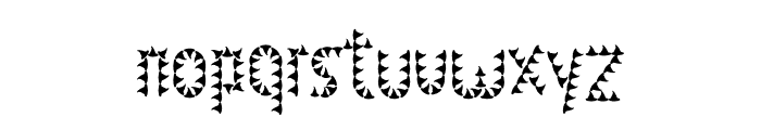 Witch Hat Font LOWERCASE