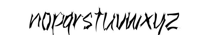 Witch Home Font LOWERCASE